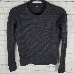 LULULEMON | Yogi crewneck merino wool  knit sweater